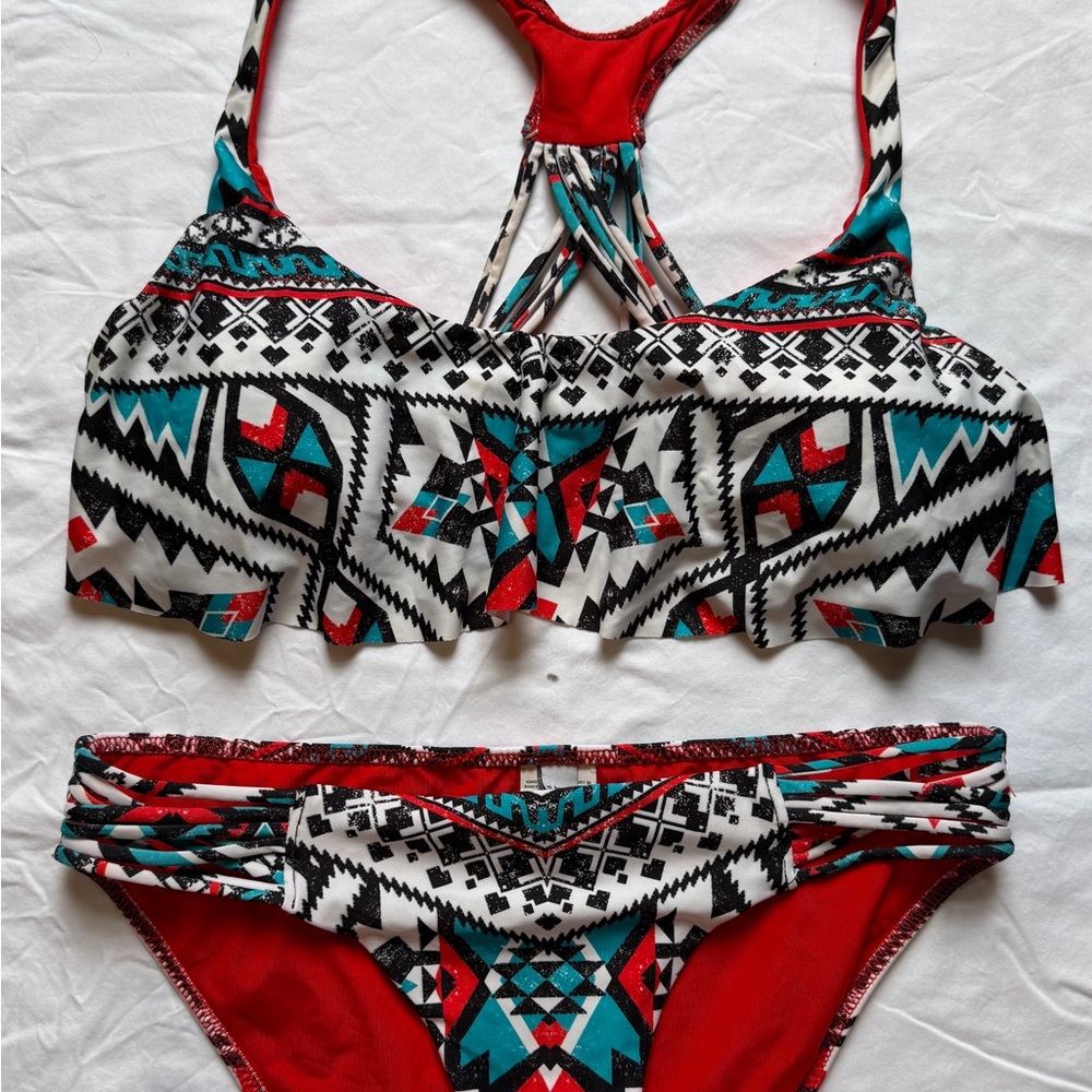Tribal Print Bikini Set